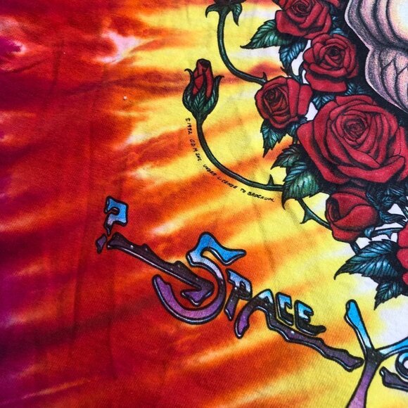 VINTAGE 1992 The Grateful Dead Tie Dye Graphic T Shirt XL - Picture 11 of 16